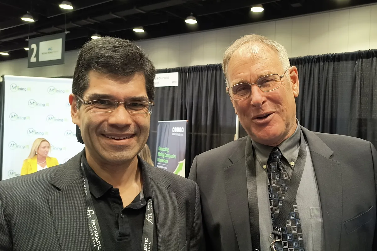 Clayton Smith at a resource investment event